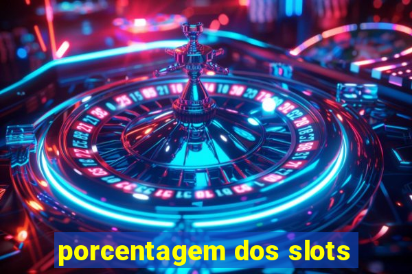 porcentagem dos slots